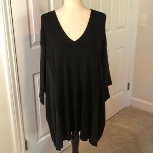 Eileen Fisher Oversized V-Neck Sweater